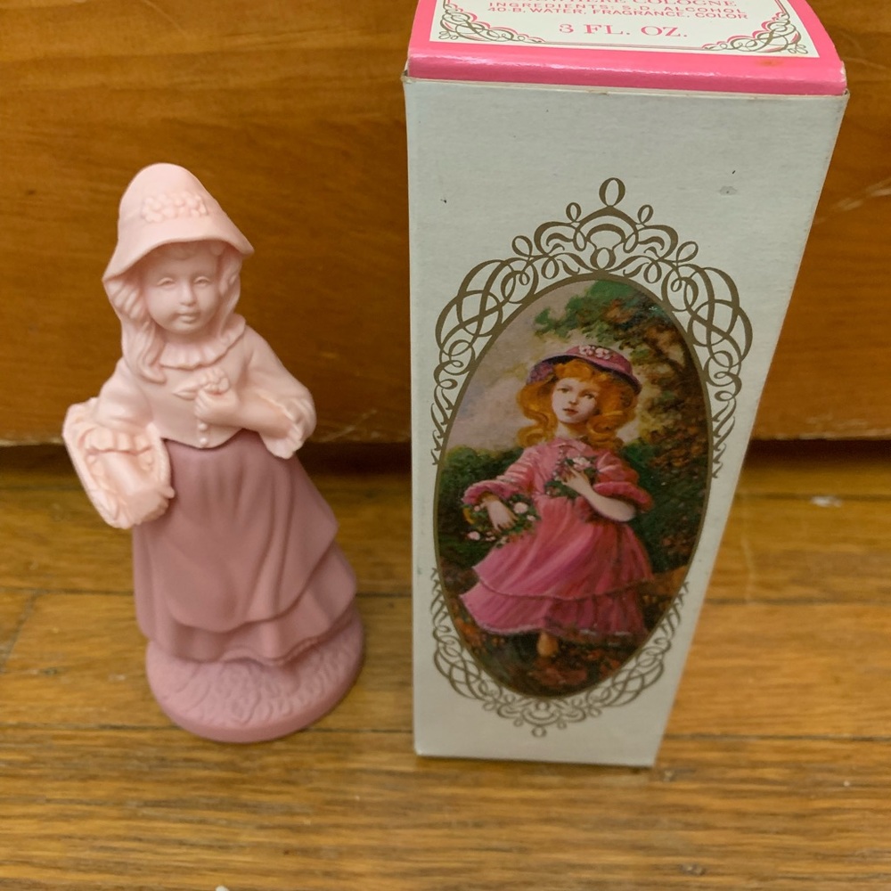 VINTAGE Avon Pretty Girl Pink Occur Perfume Cologne 3oz. Bottle Decanter